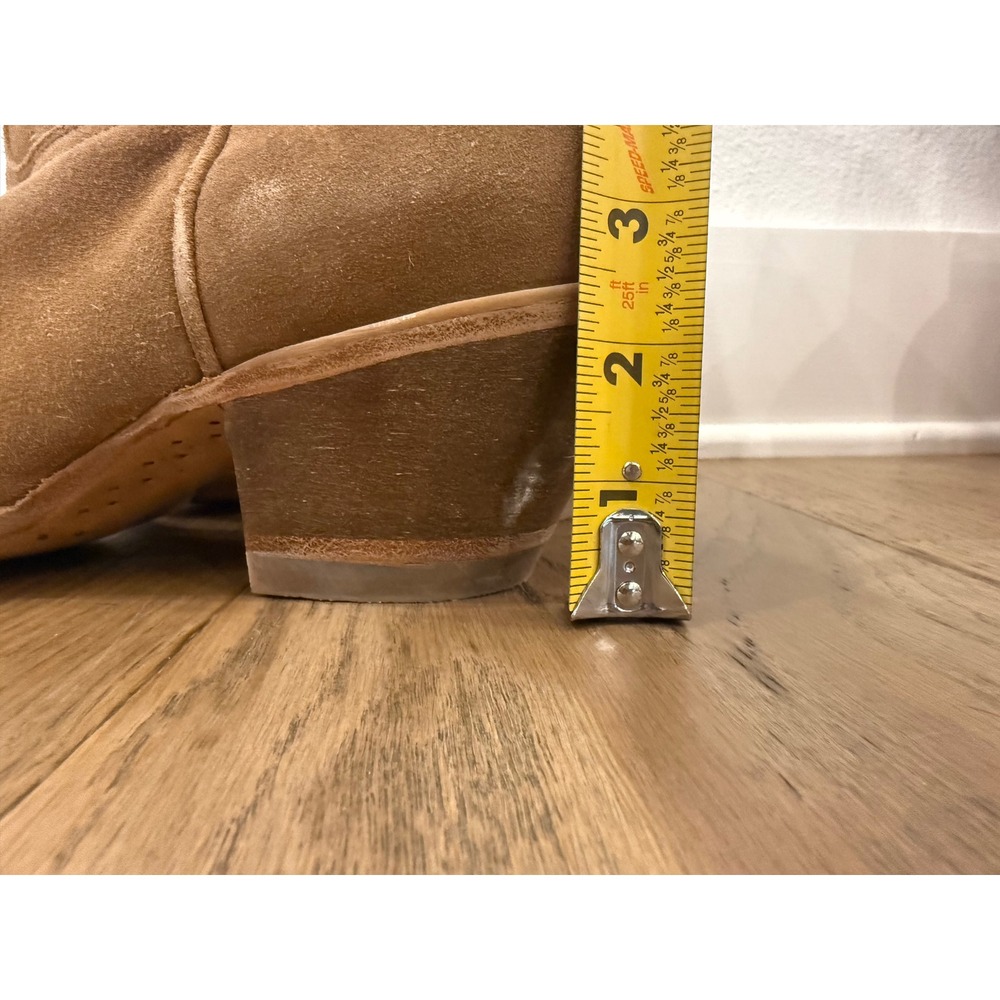 Idyllwind Miranda Lambert Tan Suede Western Cowboy Boots Booties Womens 11B - Picture 4 of 10